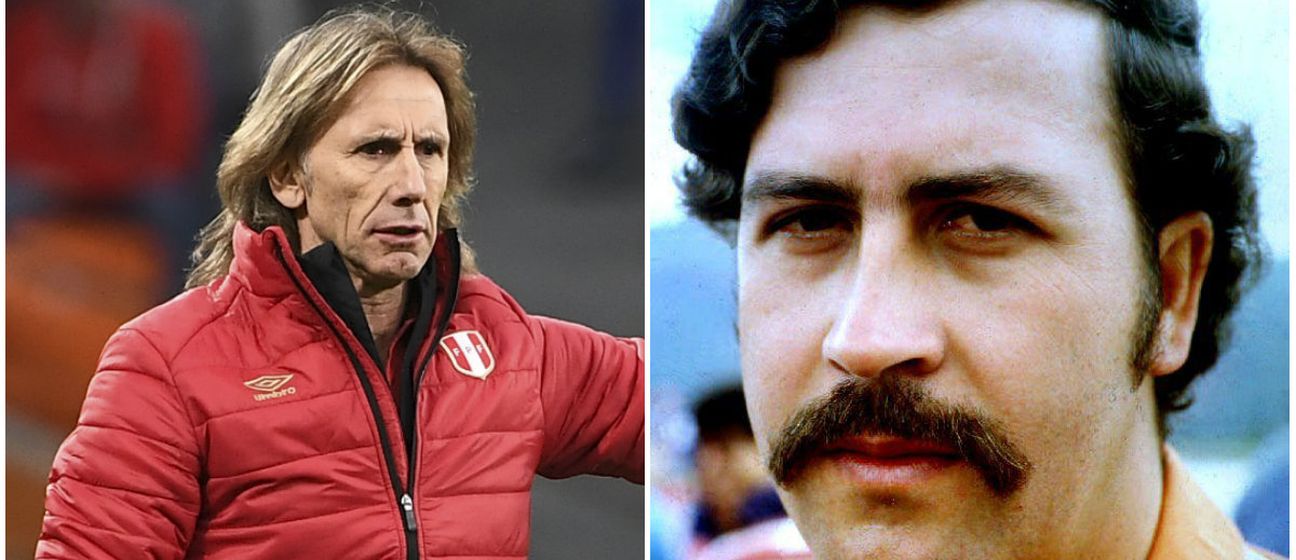 Izbornik Perua Gareca i Pablo Escobar (Foto: AFP)