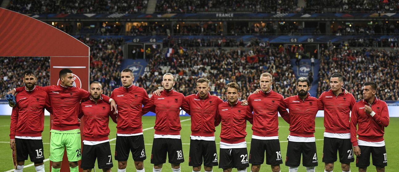 Reprezentativci Albanije (Foto: AFP)