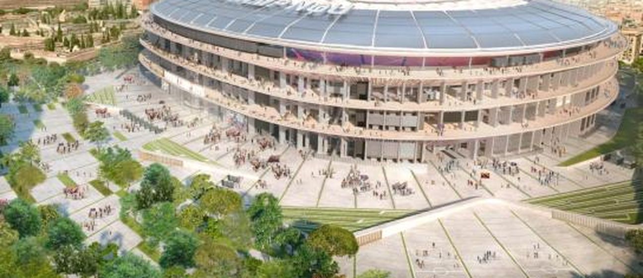 Novi stadion Barcelone - Camp Nou.