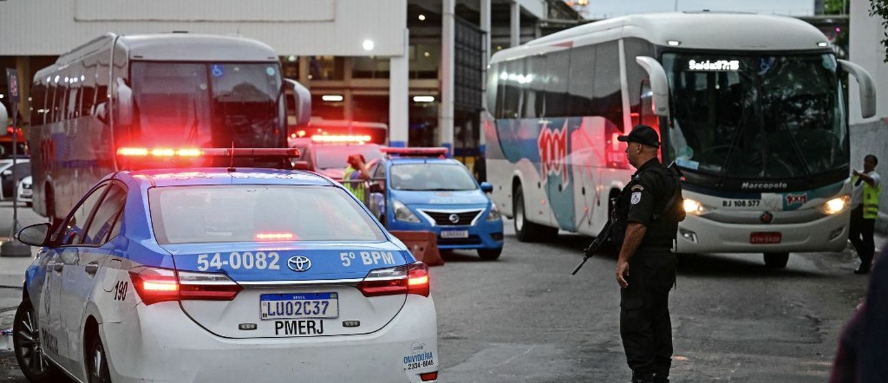 Policija u Brazilu, ilustracija