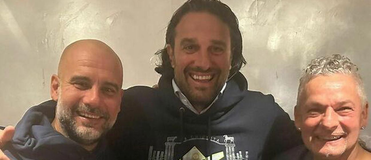 Pep Guardiola, Luca Toni i Roberto Baggio