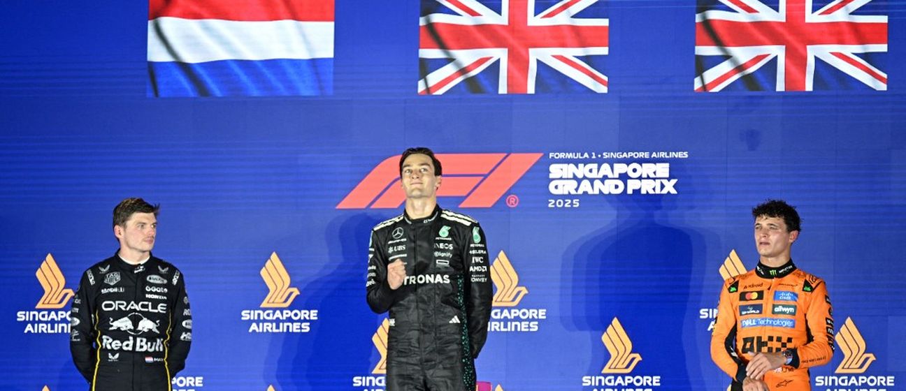 George Russell slavi pobjedu