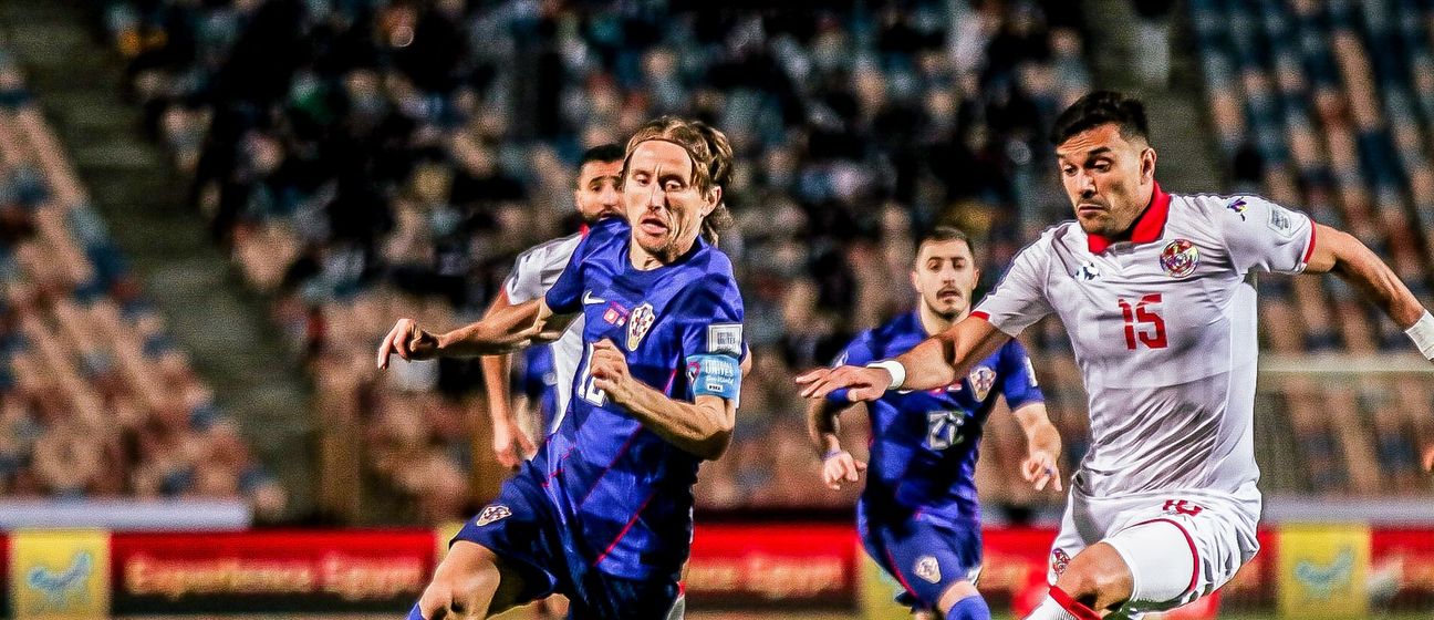 Luka Modrić protiv Tunisa