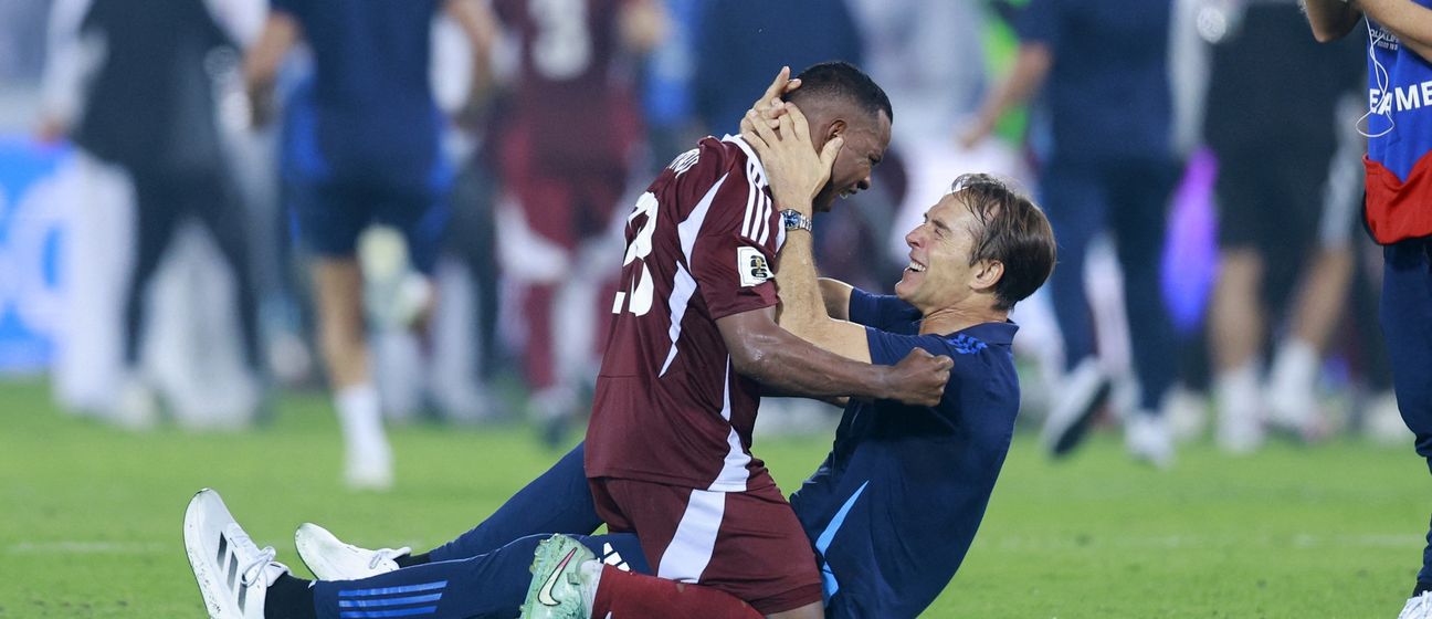 Assim Madibo i izbornik Julen Lopetegui