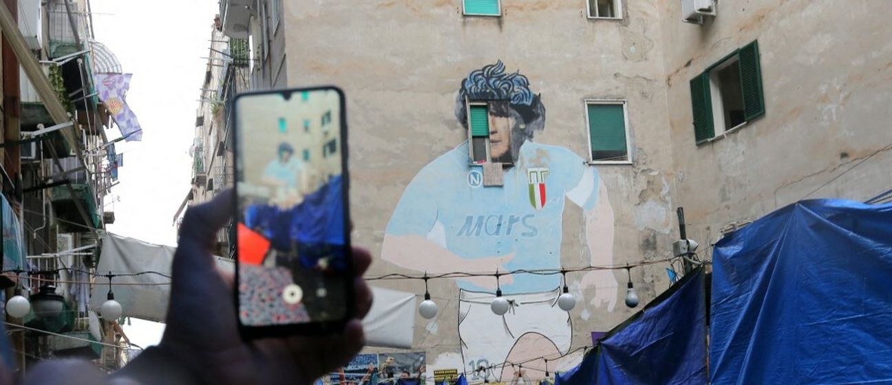 Legendarni Maradonin mural