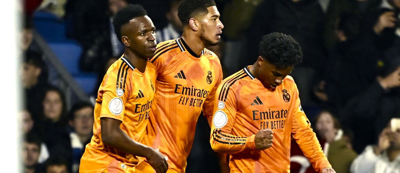 Vinicius Junior, Jude Bellingham i Endrick