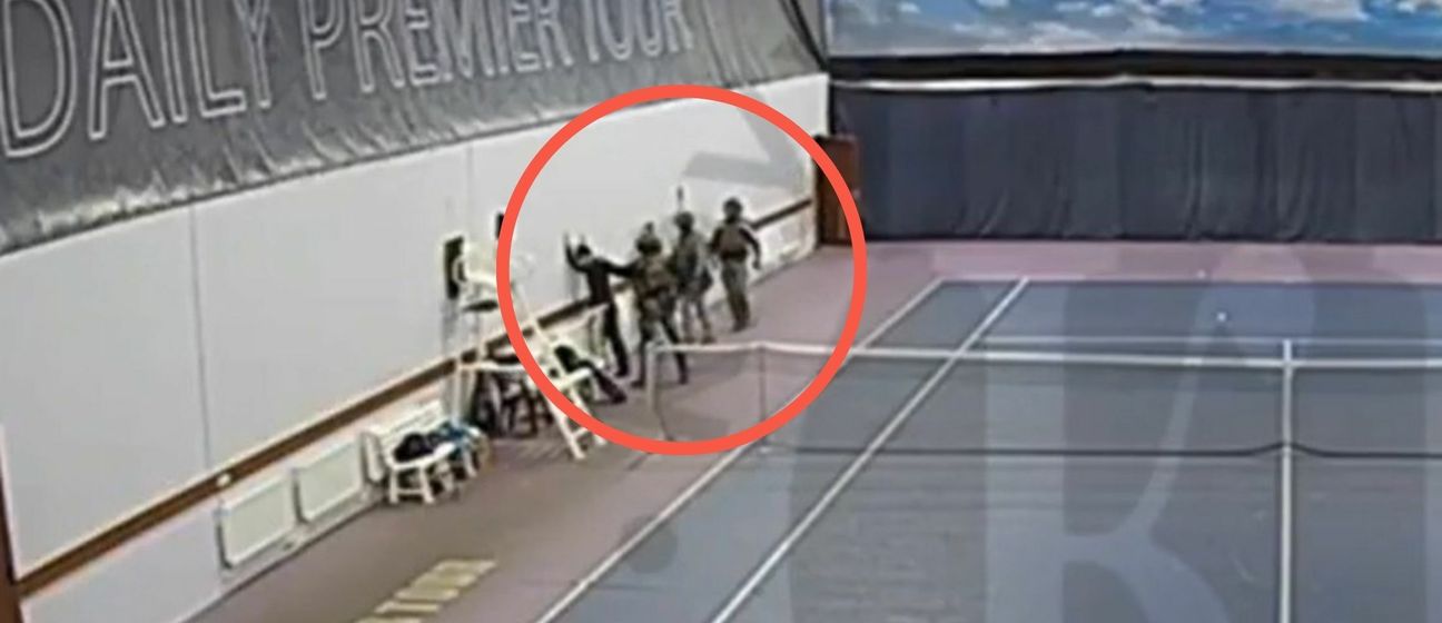 Specijalci prekinuli teniski meč