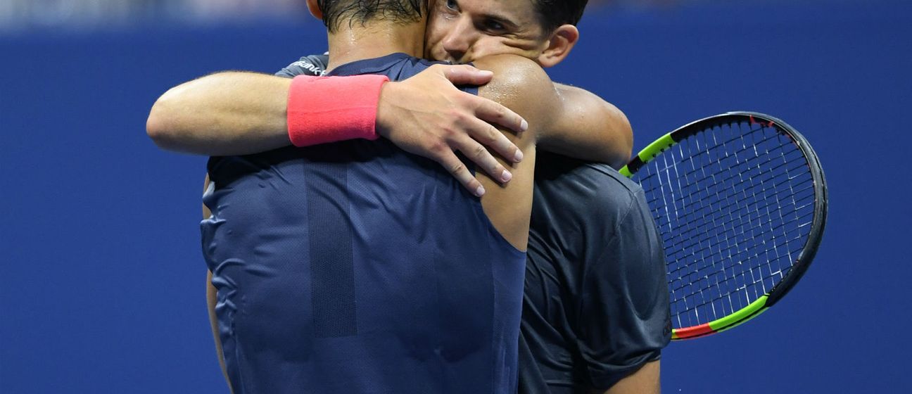 Rafael Nadal i Dominic Thiem (Foto: AFP)