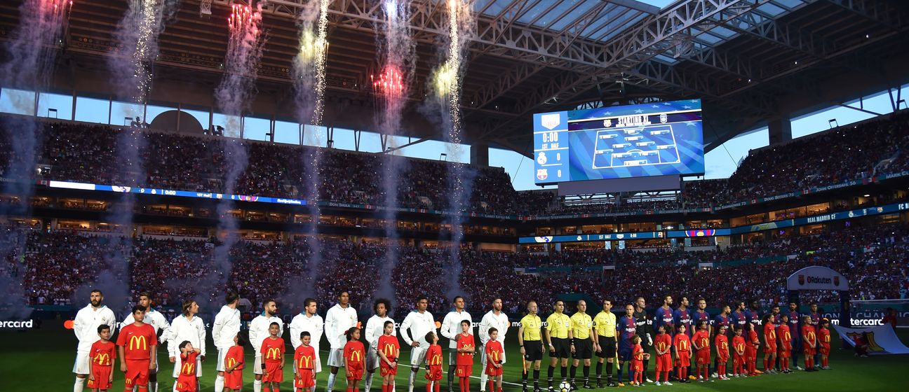 Real Madrid - Barcelona u Miamiju, na stadionu Hard Rock (Foto: AFP)