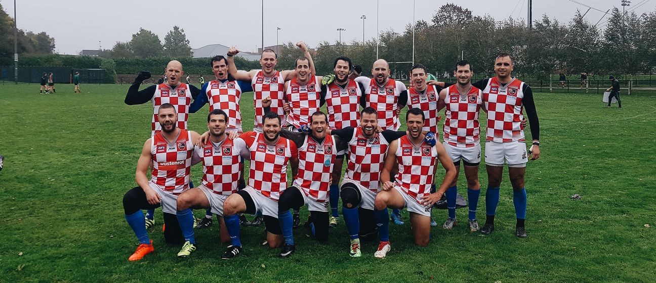 Hrvatska reprezentacija u australskom nogometu (Foto: SANH)