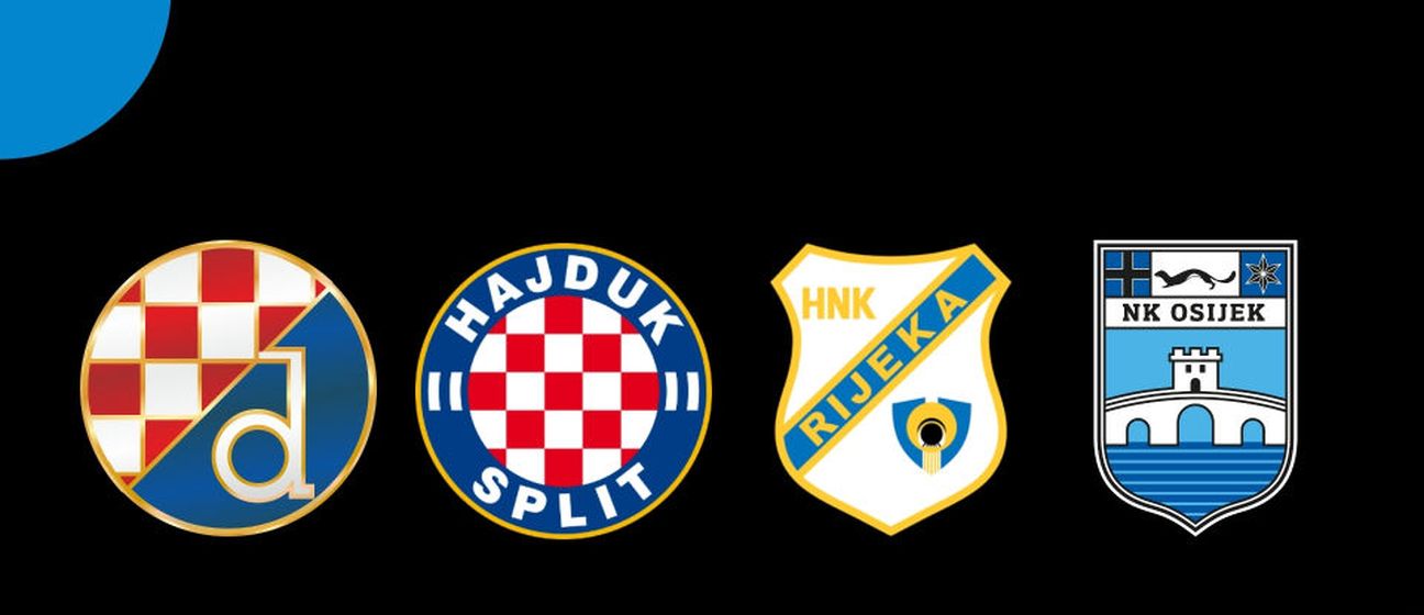 Dinamo, Hajduk, Rijeka, Osijek