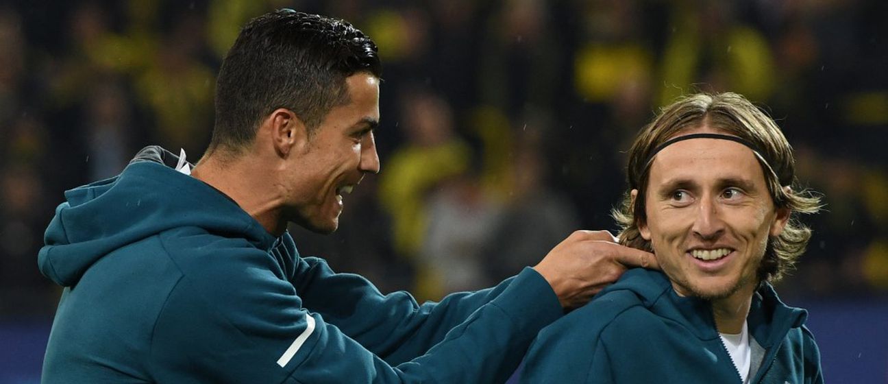 Cristiano Ronaldo i Luka Modrić