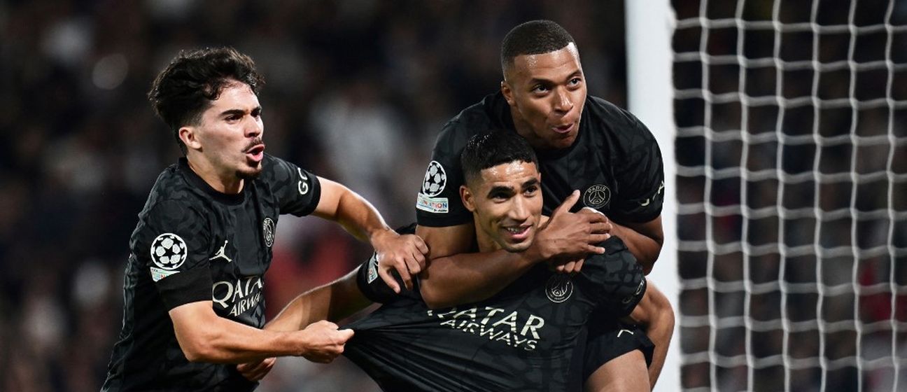 Vitinha, Hakimi i Mbappe