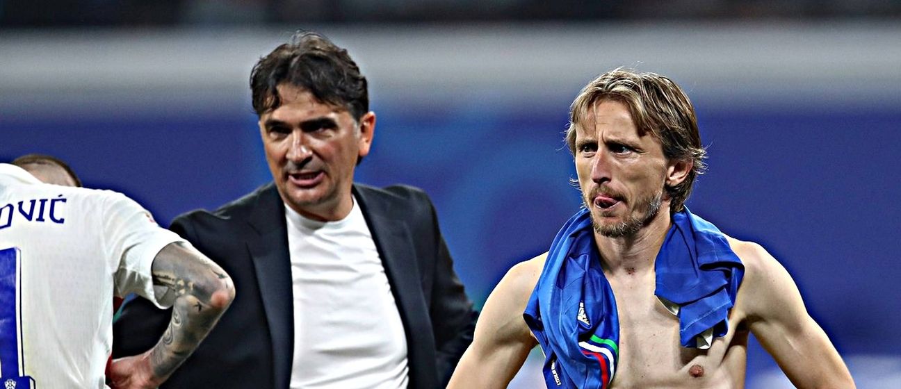 Zlatko Dalić i Luka Modrić