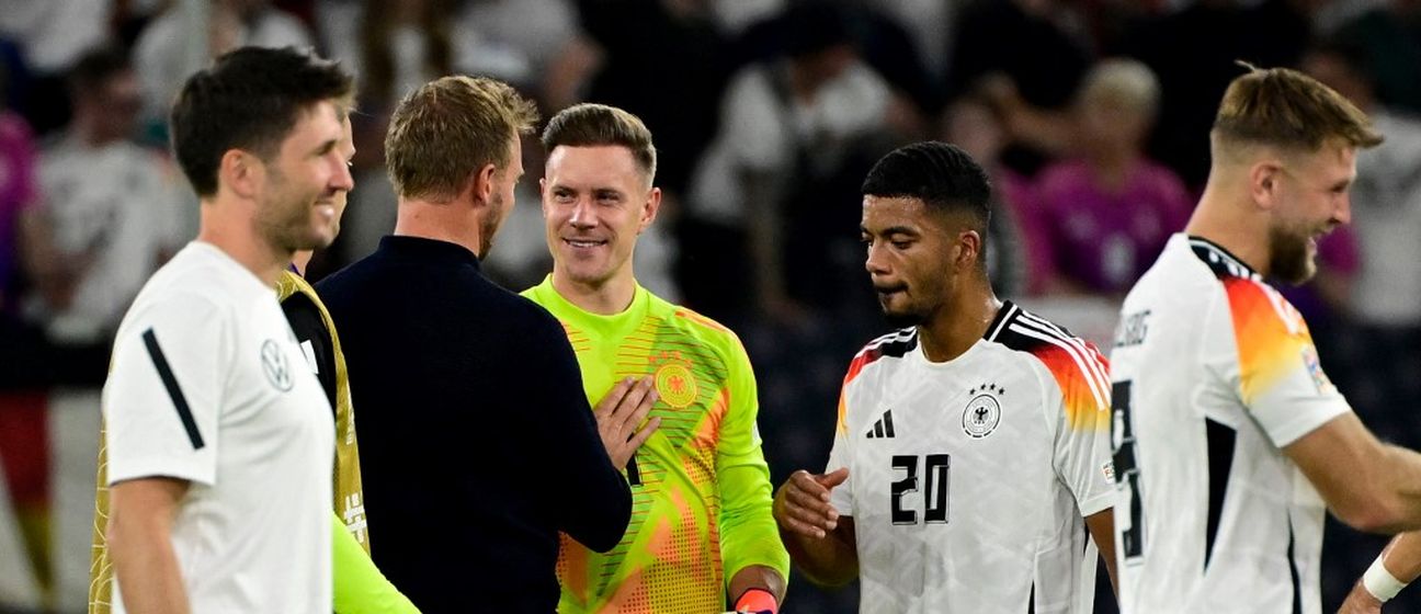 Julian Nagelsmann i Marc-Andre ter Stegen