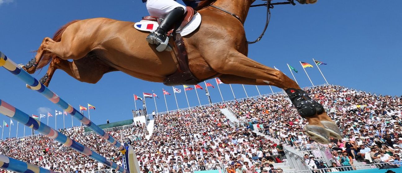 Julien Epaillard s konjem Dubai du Cedre na Olimpijskim igrama u Parizu