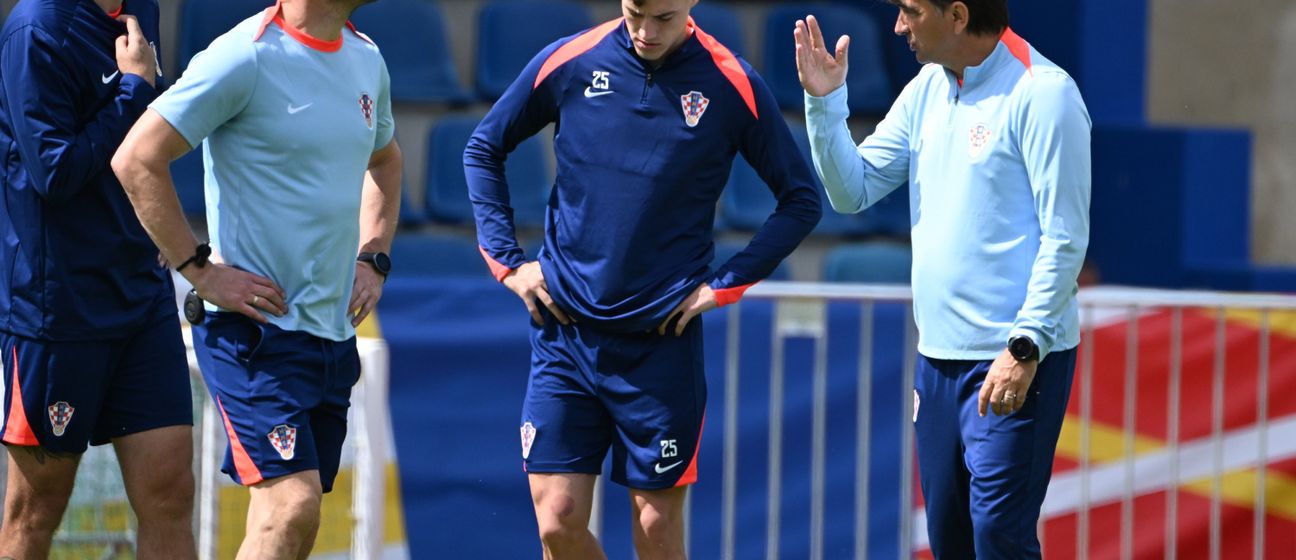 Zlatko Dalić i Luka Sučić