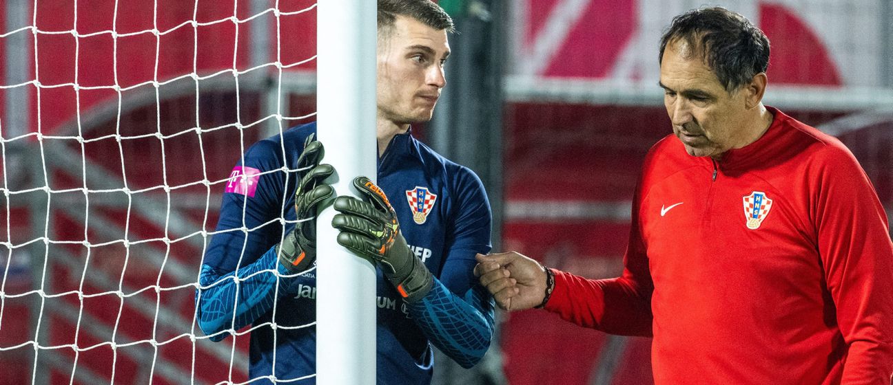 Dominik Livaković i Dražen Ladić