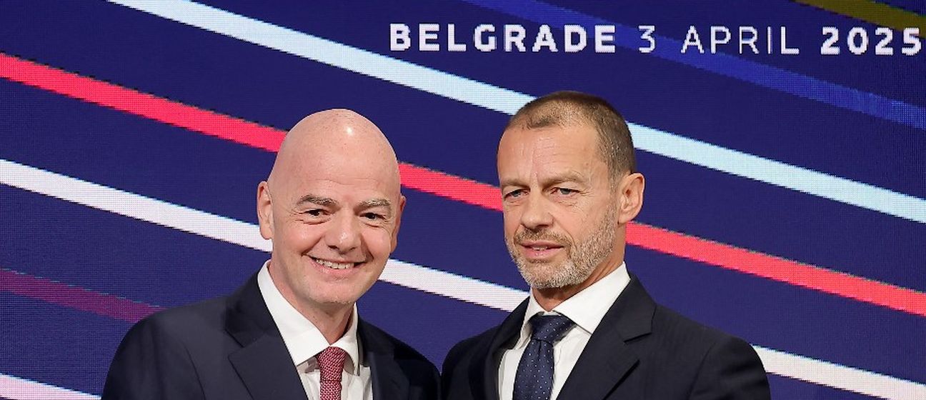 Gianni Infantino i Aleksander Čeferin
