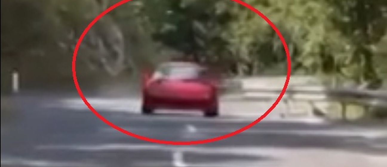 Automobil koji je izazvao nesreću u Sloveniji