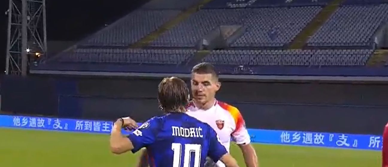 Luka Modrić i Nikola Krstović