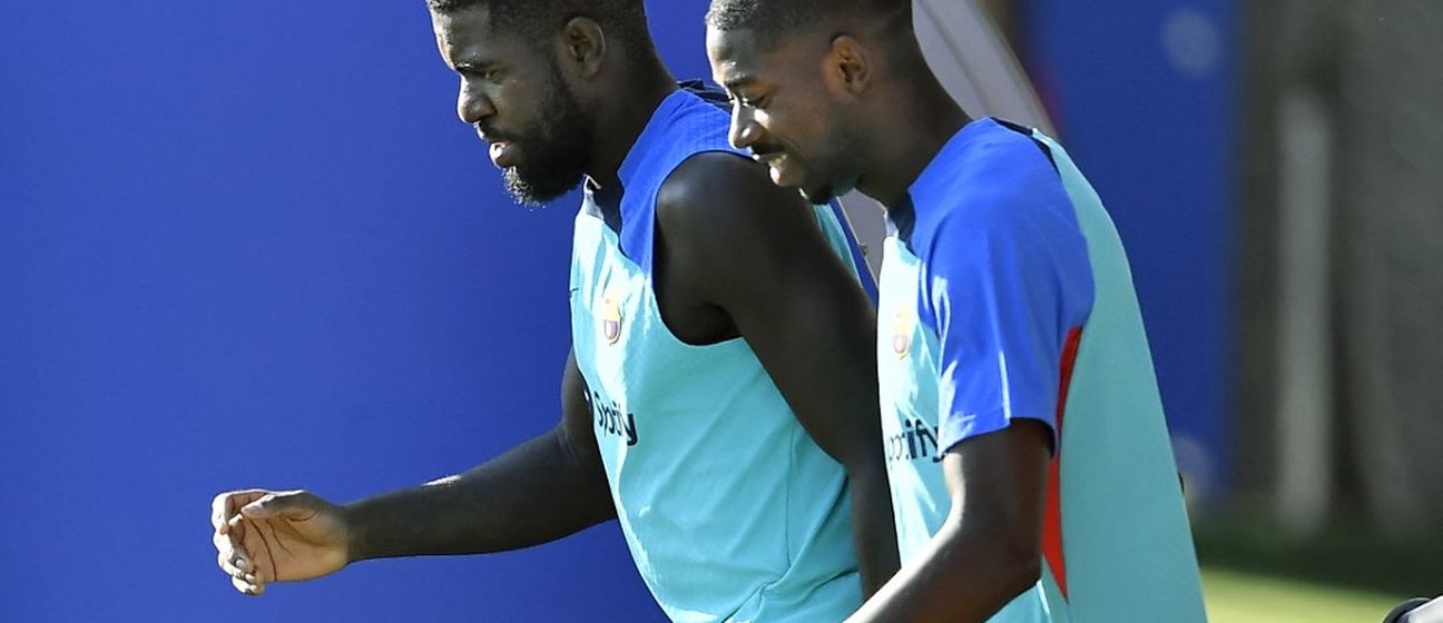 Samuel Umtiti i Ousmane Dembele