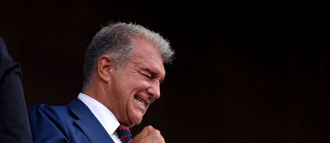 Raphinha, Joan Laporta i Lamine Yamal