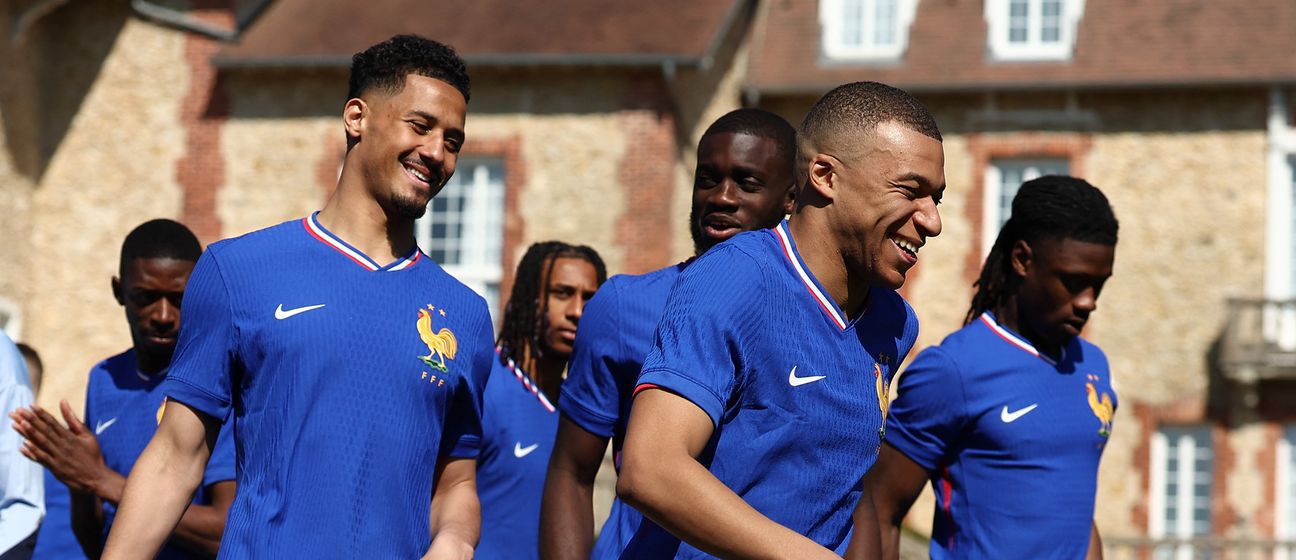 William Saliba i Kylian Mbappe