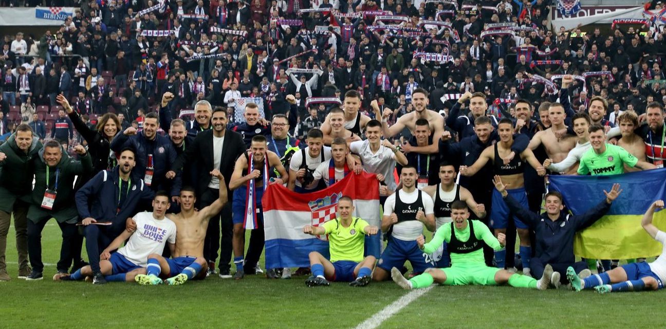 Slavlje igrača Hajduka