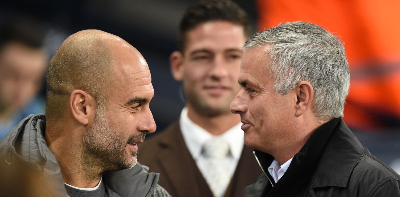 Guardiola i Mourinho (Foto: aFP)