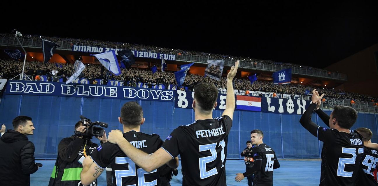 Dinamo slavi pobjedu protiv Benfice (Photo: Marko Lukunic/PIXSELL)
