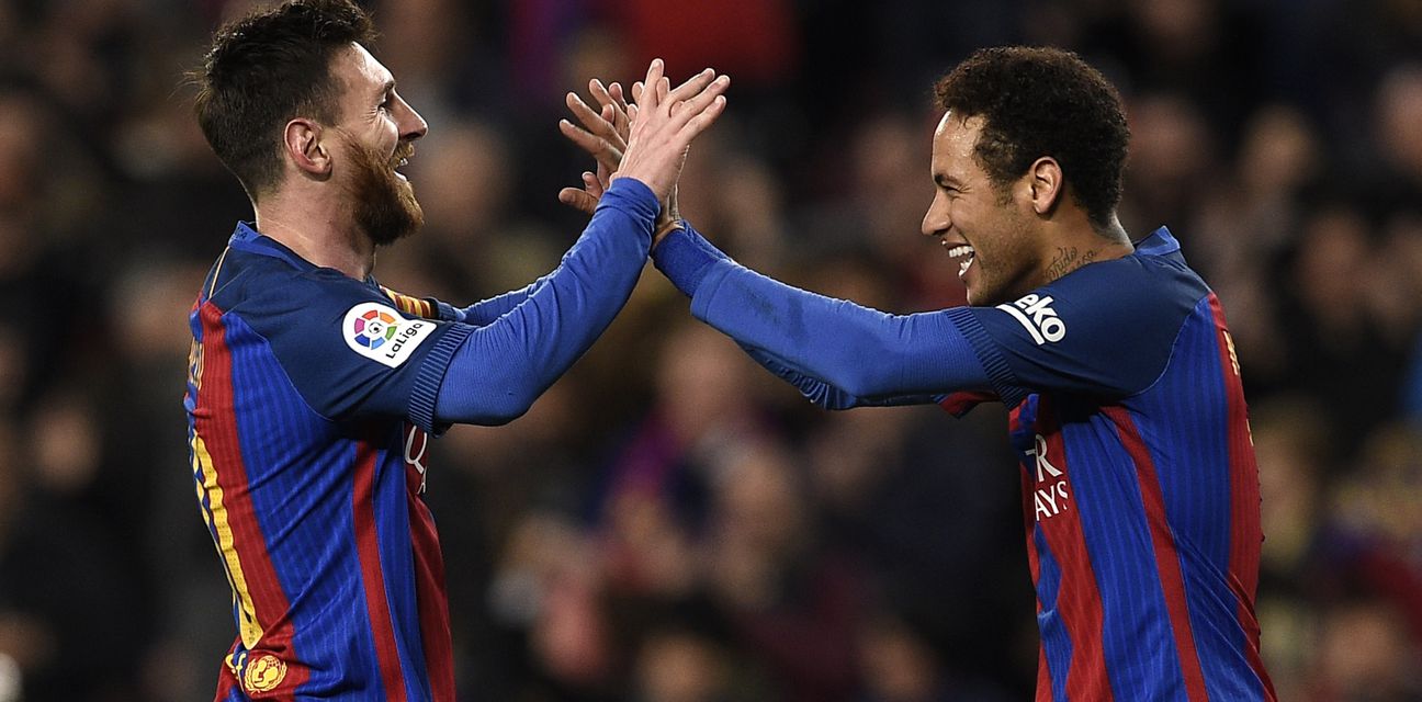 Neymar i Leo Messi (Foto: AFP)