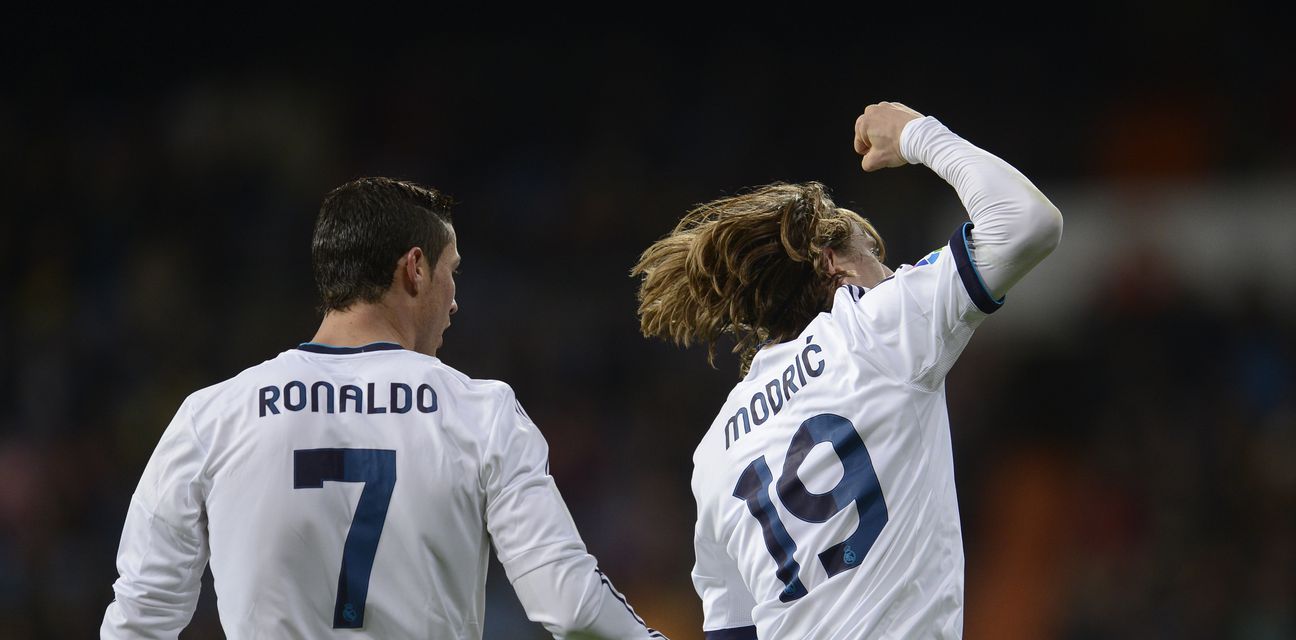 Cristiano Ronaldo i Luka Modrića (Foto: AFP)