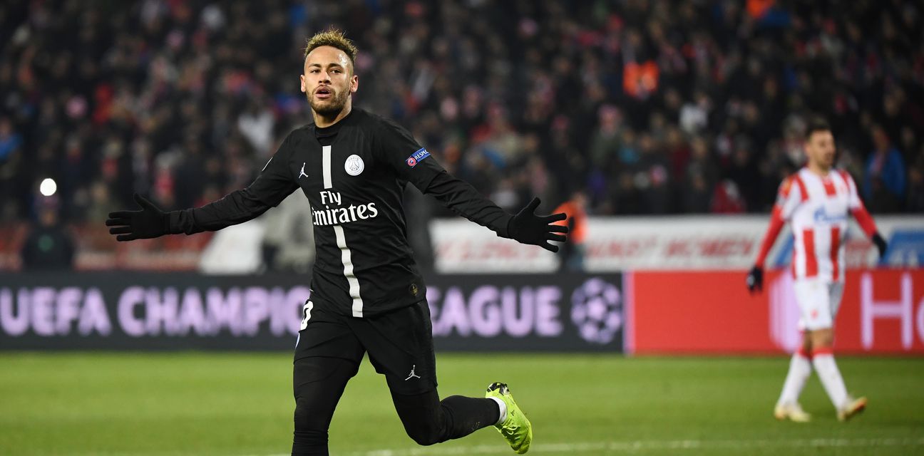 Neymar slavi pogodak (Foto: AFP)