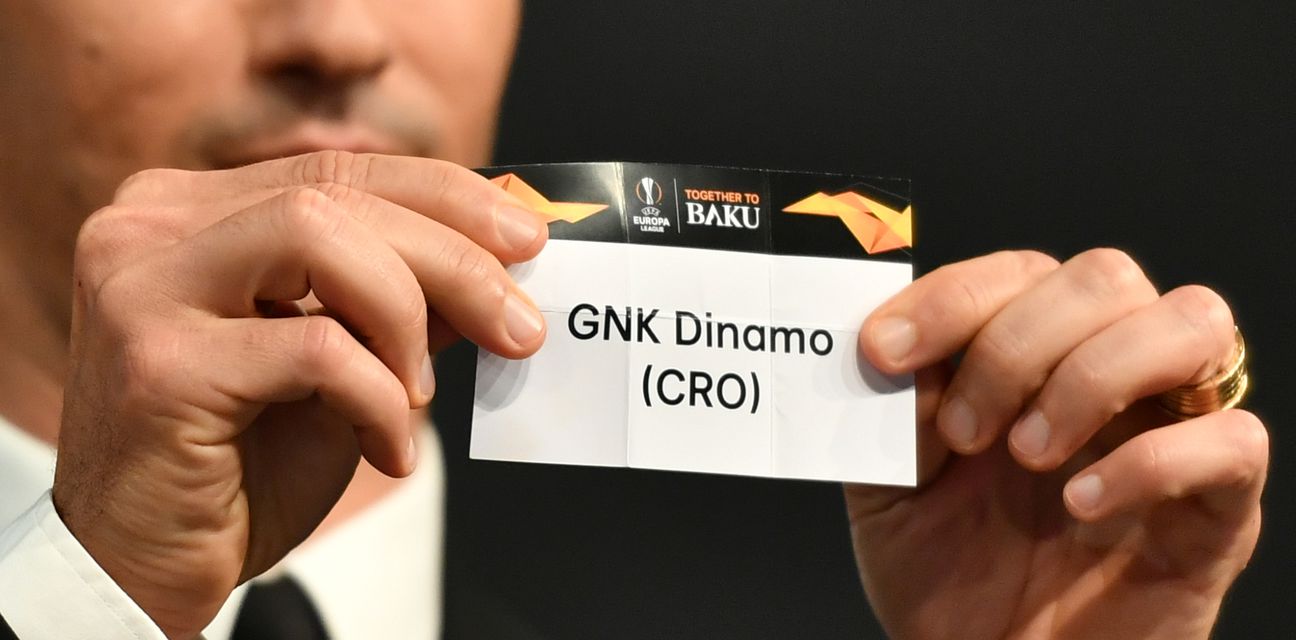 Dinamo u ždrijebu Europske lige (Foto: AFP)