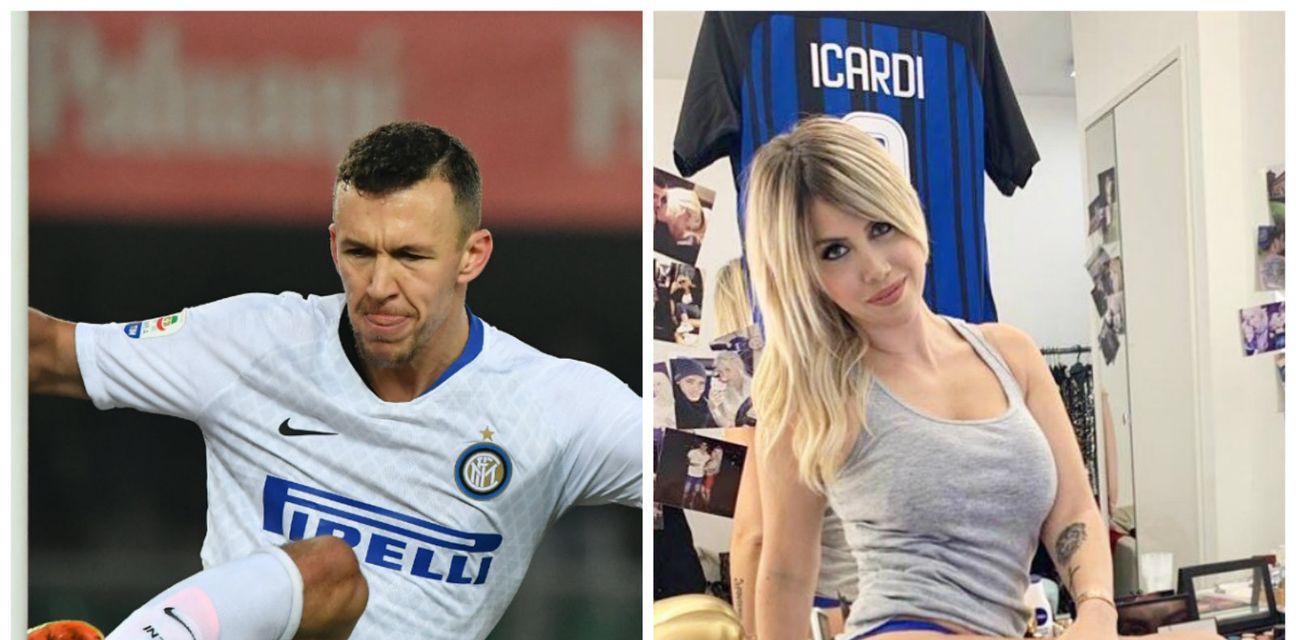 Ivan Perišić i Wanda Nara (Foto: AFP/Instagram)