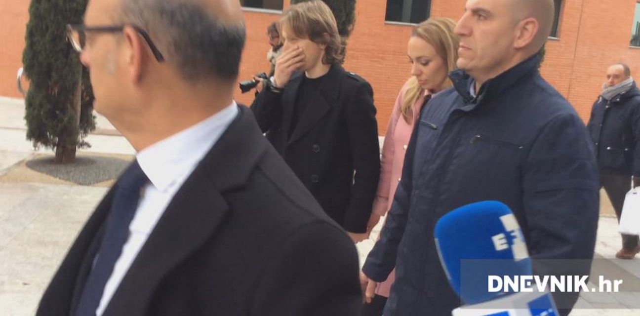 Luka Modrić i supruga na sudu u Španjolskoj (Dnevnik.hr)