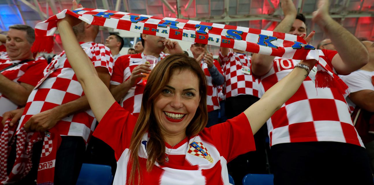 Navijači na utakmici Rusija - Hrvatska (Foto: AFP)