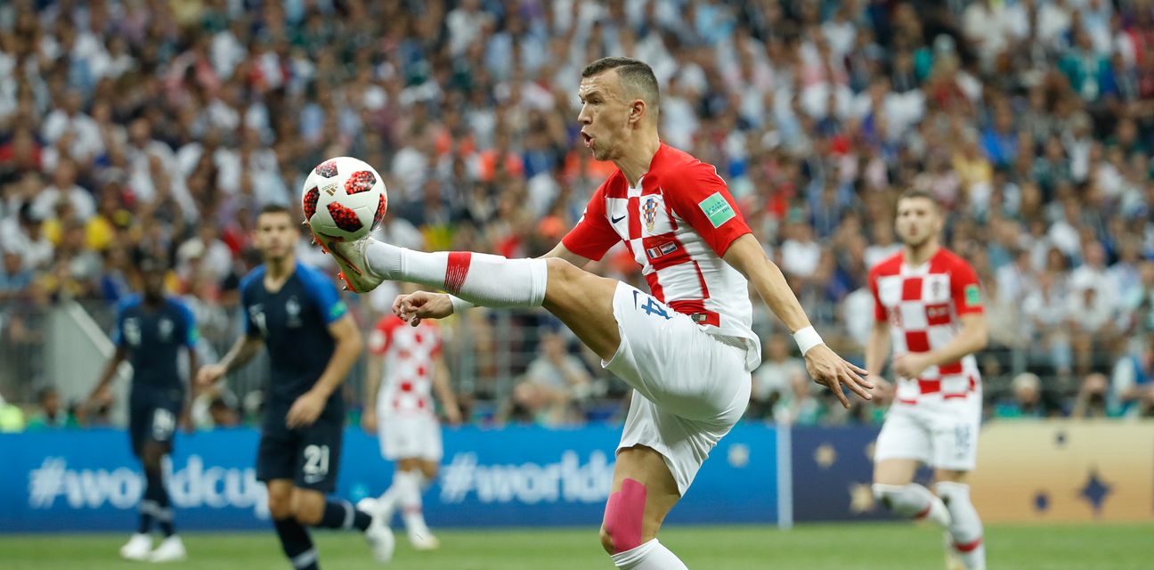 Ivan Perišić protiv Francuske (Foto: AFP)