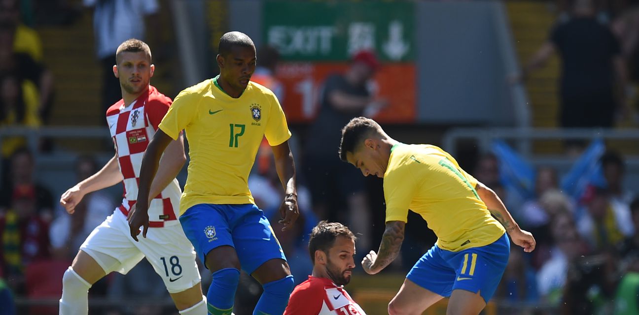 Hrvatska protiv Brazila na Anfieldu (Foto: AFP)
