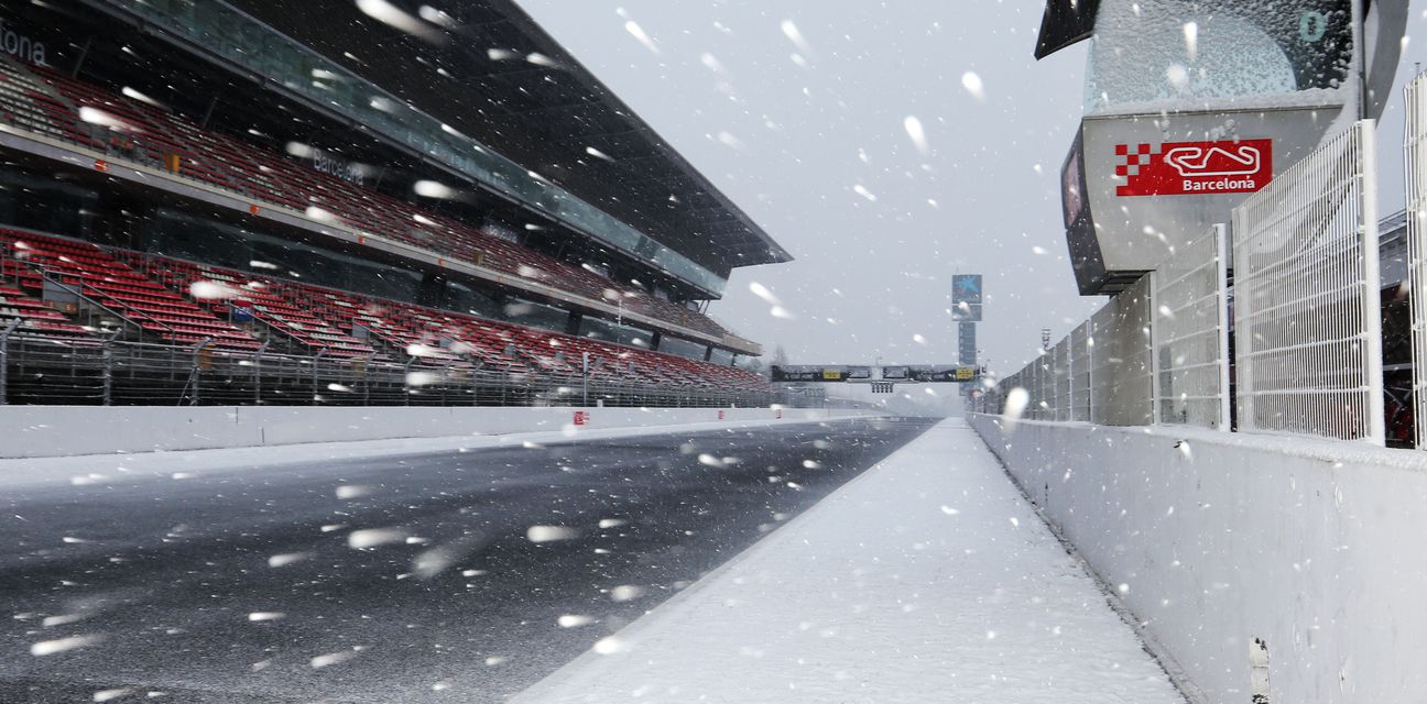 Snijeg na predsezonskim testiranjima F1 (Foto: James Moy/Press Association/PIXSELL
