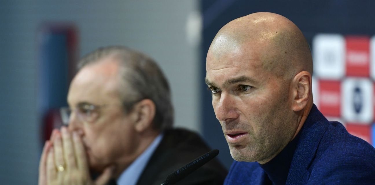 Zinedine Zidane i Florentino Perez (Foto: AFP)