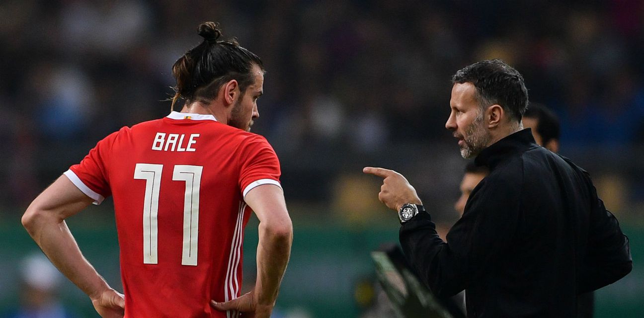 Gareth Bale i Ryan Giggs (Foto: AFP)