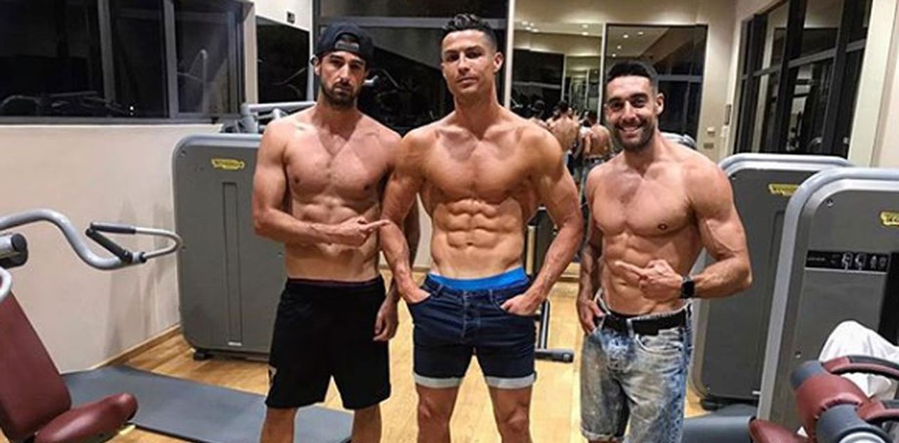 Cristiano Ronaldo u teretani (Instagram)