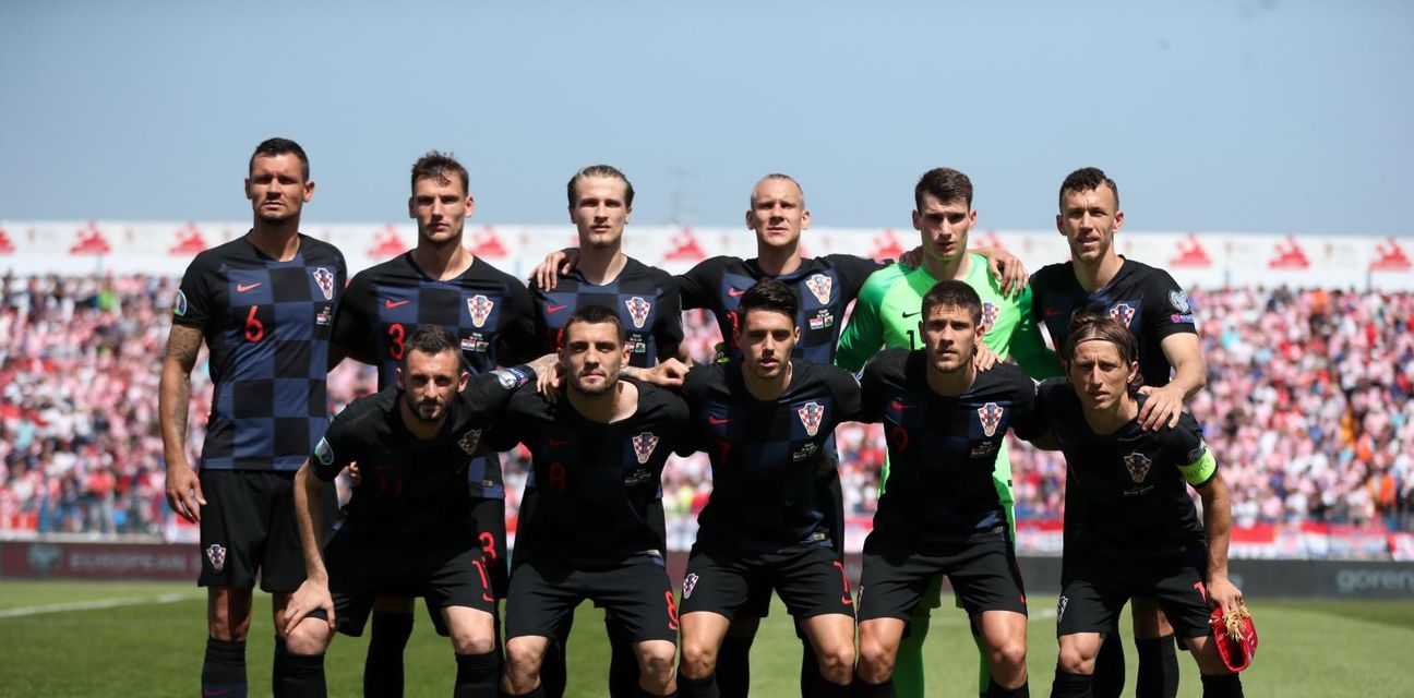 Hrvatska momčad protiv Walesa (Photo: Goran Stanzl/PIXSELL)