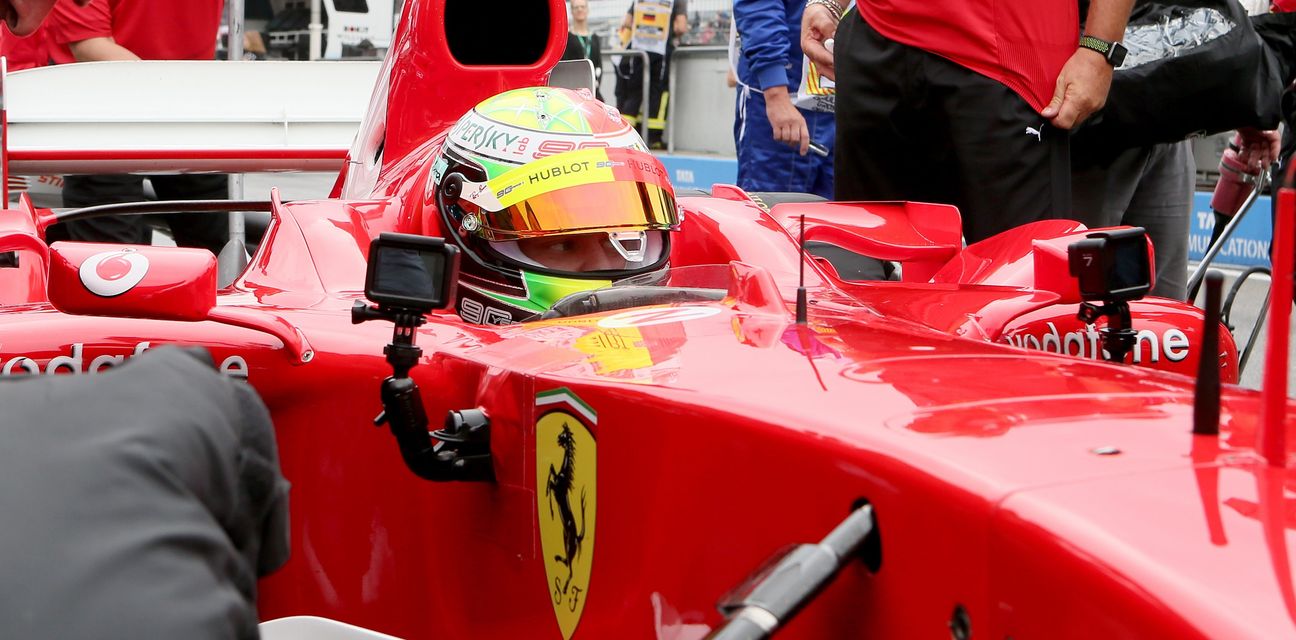 Michael Schumacher u Ferrariju (firo Sportphoto/DPA/PIXSEL)