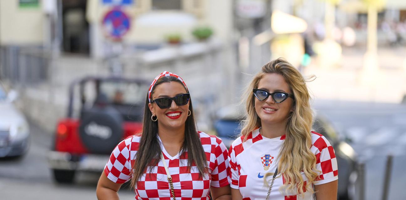 Hrvatske navijačice u Rijeci