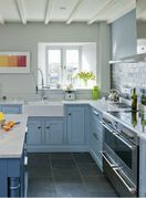 Ideje za uređenje kuhinje u plavoj boji - 5