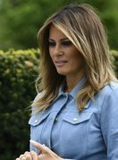 Melania Trump u 'lažnoj' traper-haljini - 4