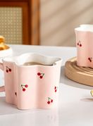 Ručno obojena šalica s motivom trešnje s AliExpressa - 3